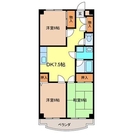 パークシティの物件間取画像